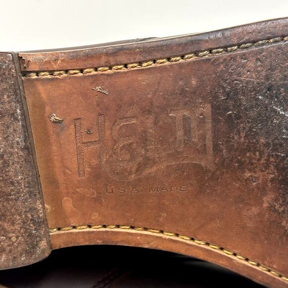 VERY GOOD Rancourt & Co. x Helm Chukka Boot Brown Chromexcel Made in USA 11 D main image 6